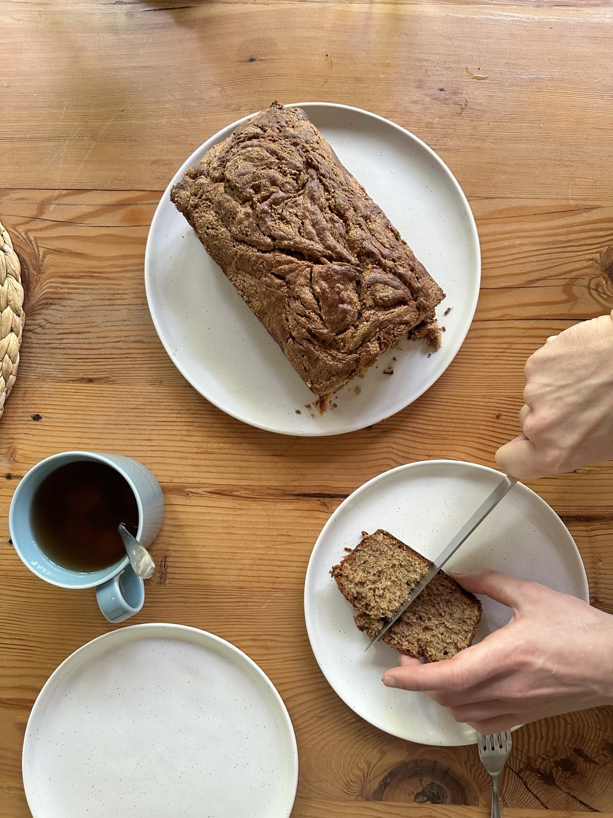 almond butter banana bread